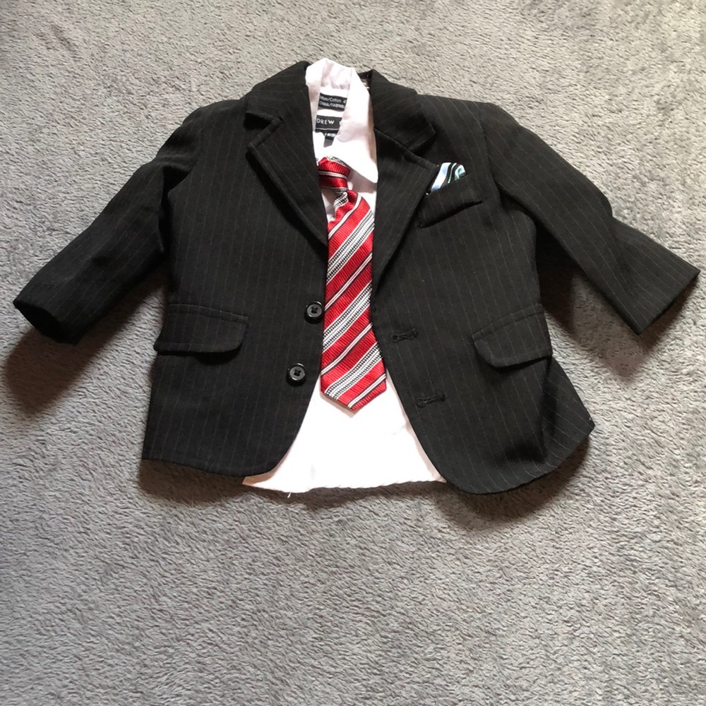 Boys Shirt and Suit Jacket